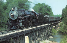 Postcard Atlanta & West Point 290 Steam Locomotive & Tender New Georgia RR picture