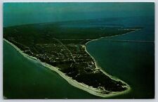 Postcard Aerial View Of Tropical Sanibel Island, Florida Unposted picture