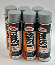 Krylon Industrial Primer Rust Tough Gray 15 oz R00829 Set of 6 picture