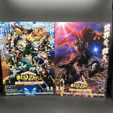My Hero Academia Movie World Super Mission Flyer 2 Sets 2023 Japan Limited picture
