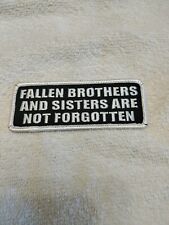 Fallen Brothers And Sisters Are Not Forgotten, Patch picture