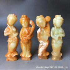 4-Piece Antique Female Statue Home Decorations China Collection - picture