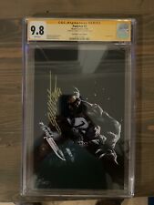 PUNISHER 2018 #2 VIRGIN VARIANT SIGNED BY DELL'OTTO CGC SS 9.8 MARVEL RARE picture
