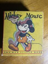 1933 Mickey Mouse Big Little Book, First Mickey Book.  317 Pages picture
