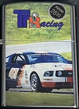ZIPPO 2007 TF RACING MUSTANG COBRA STREET CHROME LIGHTER SEALED IN BOX 2N picture