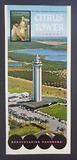1960s Citrus Tower Clermont Florida FL Carillon Tourist Vintage Travel Brochure picture