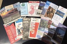 Mixed Lot of 17 Old Road Maps United States picture
