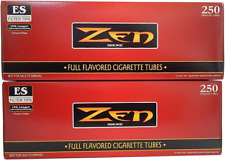 Zen Smoke Full Flavor 250 Cigarette Filter Tubes (2 Boxes) picture