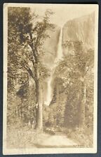 Yosemite National Park Real Photo Postcard. Camp Curry California Postmark. 1926 picture