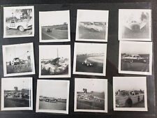 Vintage STOCK CAR AUTO RACING 19 Photos 1950s - 60s MIchigan picture