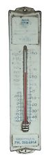 VTG Interstate Producers Livestock Association thermometer metal Greenfield IL picture