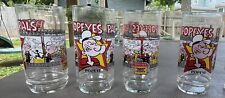 Vintage ( 3 )Popeyes Chicken Drinking Glasses picture
