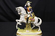 SCHEIBE ALSBACH Porcelain Napoleonic Marshal DAVOUST Mounted Figurine Old Mark picture