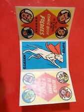 1966 Topps Comic Book Foldees #11 Super Krypto Elephant Chicken Folding Card picture