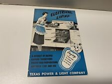 VTG Texas Power & Light Utility Electrical Living Cook Book Advertising picture