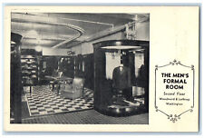 c1950's The Mens Formal Room 2nd Floor Woodward & Lothrop Washington DC Postcard picture