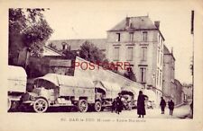 FRANCE. BAR-le-DUC MEUSE - ECOLE NORMALE military supply trucks picture
