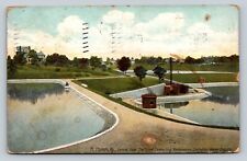 c1911 Postcard: Fort Thomas, KY Connecting Reservoirs, Covington Water Supply picture