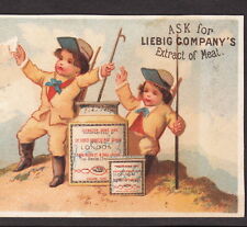 circa 1873 LIEBIG S 0042 Mountain Climbing English Language American Trade Card picture