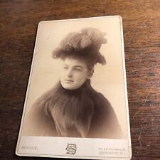 Antique Cabinet Card Victorian Women Photo Photograph Bridgeton New Jersey￼ picture