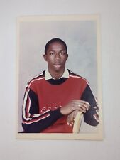 VTG 1980s Found Photograph Original Portrait High School African American Boy picture
