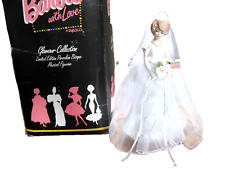 Enesco LE From Barbie With Love Porcelain Bride's Dream Musical Figurine NIOB picture