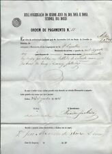 Portugal 1866 bill for the christian messes for the slaves souls Lisbon Slavery picture