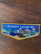 OA Flap Lodge 37 Elauwit Boy Scouts BSA Vtg HHC BSA Adventure picture