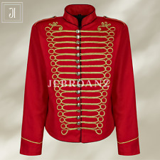 New Napoleonic Hussar Jacket Singer Costume Miltary Style Cosplay Drummer Jacket picture
