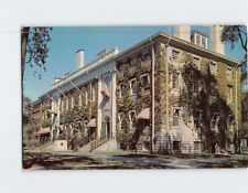 Postcard University Hall & Statue of John Harvard Cambridge Massachusetts USA picture