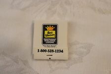Vintage Best Western Independent Worldwide Lodging Matchbook Advertising Matches picture