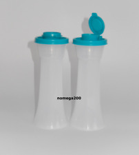Tupperware LARGE Hourglass Salt and Pepper Shakers picture