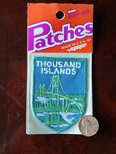 Vintage Voyager Thousand Islands St. Lawrence  Patch Emblem NEW Iron On or Sew picture