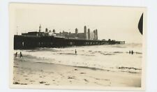 Vintage Photo Scenic Pier Pacific Ocean Kids Redondo Beach, LA California 1930s picture