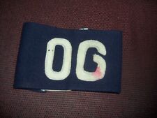 vtg  Military felt arm band for the Officer of the Guard. It shows age wear picture