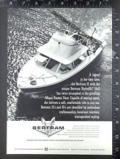 1961 ADVERTISING for Bertram 31 motor yacht boat picture