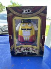 M&M NUTCRACKER SWEET Candy Dispenser - Yellow - OPEN BOX - NO CANDY picture
