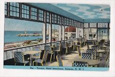 I-452 Curacao NWI Hotel Americano Terrace Bar vintage Postcard picture