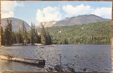 Beautiful Canada Campsite Color Photo Postcard, Vintage Unposted Card picture