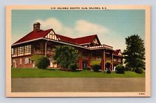 Old Postcard Columbia Country Club South Carolina SC picture