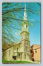 Galena IL, Historic 1838 First Presbyterian Church Vintage Illinois PostcardÂ Â  picture
