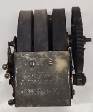 Antique Kellogg Electric Telephone Phone Generator Crank Gear Mag Magneto 3 Bar picture