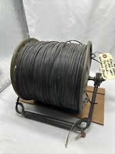 Vintage DR-8A Field Phone Wire Reel With Reeling Machine 1/4 Mile Of Wire picture