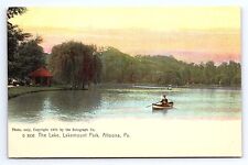 Postcard The Lake at Lakemount Park Altoona Pennsylvania PA Rotograph Co picture