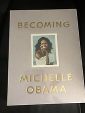 Becoming By Michelle Obama SIGNED Deluxe Boxed Edition. Still In Shrink Wrap picture
