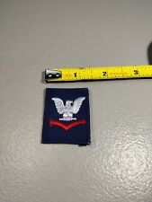 US Navy Petty Officer 3rd Class Collar Rank Insignia Eagle Patch VG+ 02(A5) picture