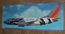 SOUTHWEST AIRLINES POSTER PENGUIN ONE SEA WORLD BOEING 737 picture