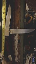 VintageSUPER EXTRA LARGE 2 Blade Buck Style Folding Lock blade Knife(15”+opened) picture