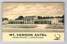 Shreveport LA-Louisiana, Mt Vernon Autel, Advertising, Vintage Souvenir Postcard picture