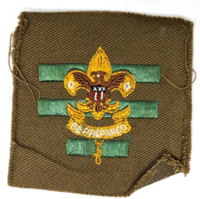VTG 1930s BSA Boy Scouts Junior Assistant Scoutmaster JASM Badge Patch AA23 picture